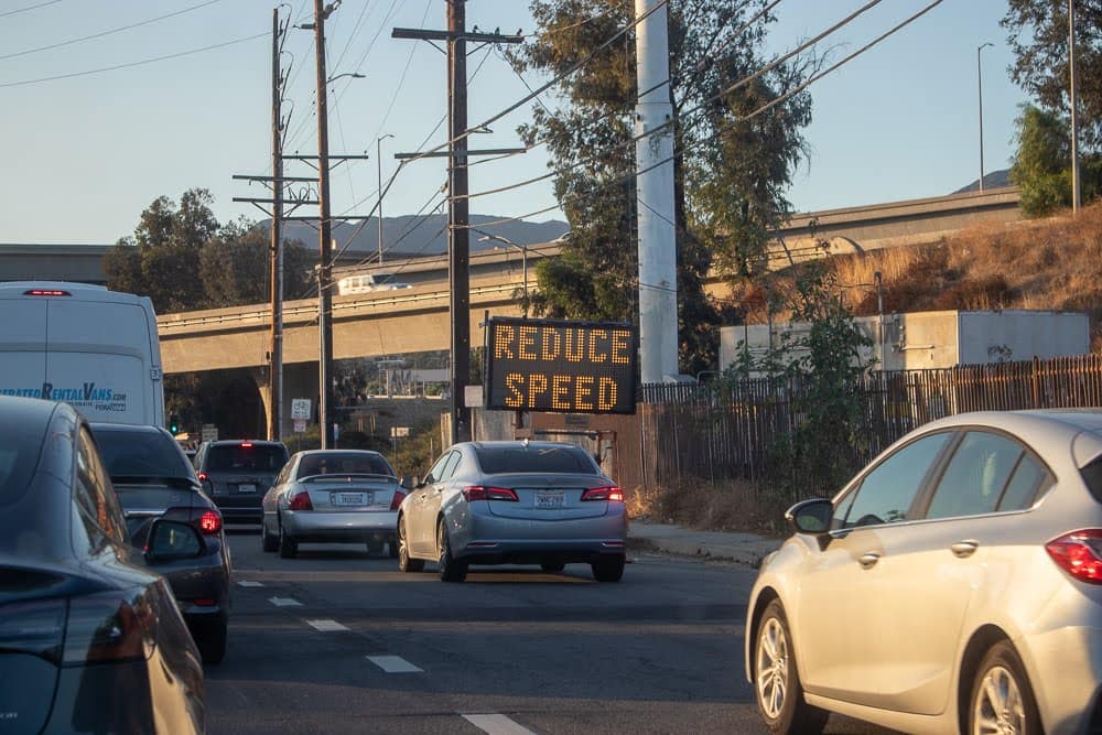 Los Angeles, CA - Rollover Collision with Injuries on E Century Blvd