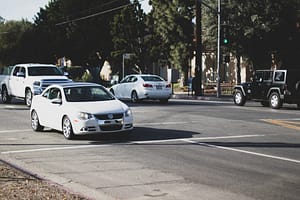 Los Angeles, CA - Accident with Injuries at S Broadway & W Manchester Ave