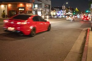 Los Angeles, CA - Six Hurt in Car Accident on Spring St