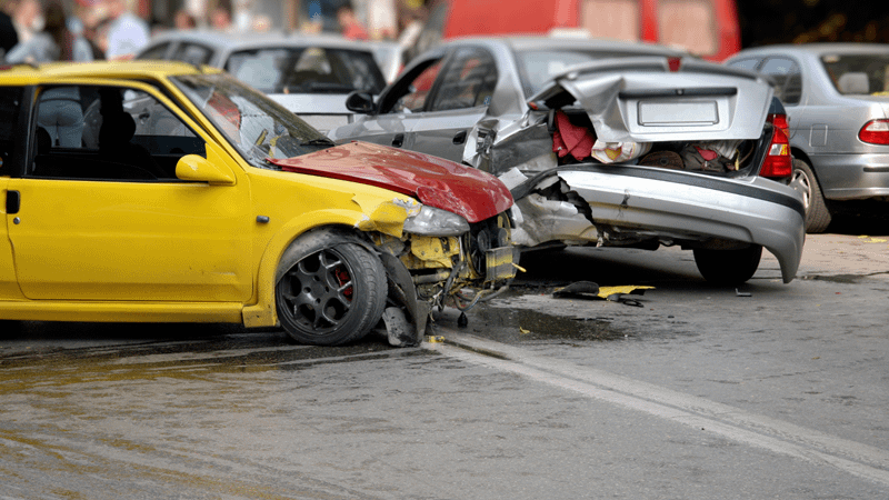 Van Nuys, CA - Injuries Reported in Car Crash on Haskell Ave